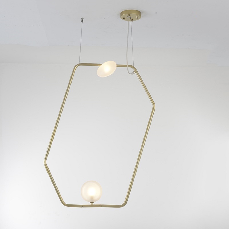 Люстра Palindrome 2 Light LED Chandelier from Rich Brilliant Willing фото #num#