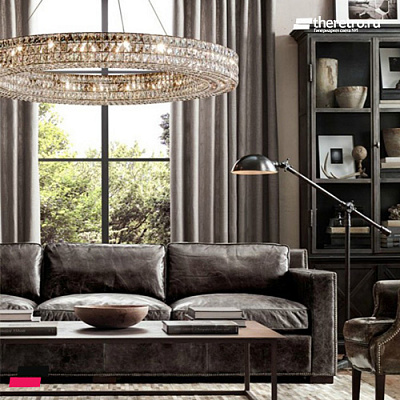 Restoration Hardware Circular Chandelier фото 8