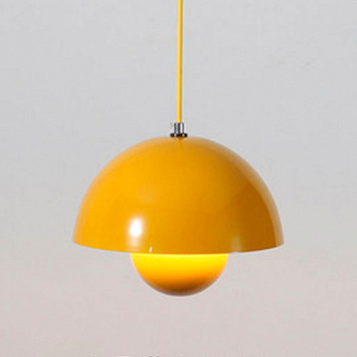 Verpan Flowerpot Verner Panton 40 см  Белый фото 11