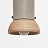 Подвесной светильник из цемента с деревянным абажуром фото 4