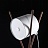 Дизайнерский напольный светильник в скандинавском стиле CATAPULT Темное дерево Белый фото 13