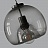 Подвесной светильник с двойным плафоном из прозрачного стекла FOCUS фото 3