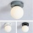 Серия потолочных люстр с матовыми стеклянными плафонами круглой формы BOARD ORB фото 4