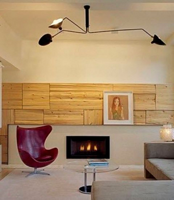 Serge Mouille 6 Arm Ceiling фото 6
