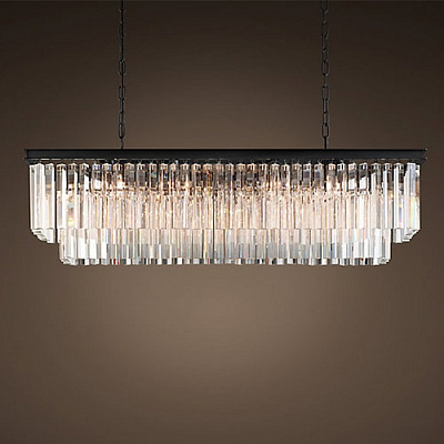 Odeon Rectangle Restoration Chandelier фото 5