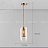 Серия подвесных светильников лофт из перфорированного металла и тонированного стекла CATCH SMOKY D фото 20