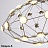 Люстра Fulleren Chandelier 45 см  Золотой Шар фото 4