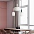 Светильники с матовыми стеклянными плафонами IRIS РозовыйB фото 22